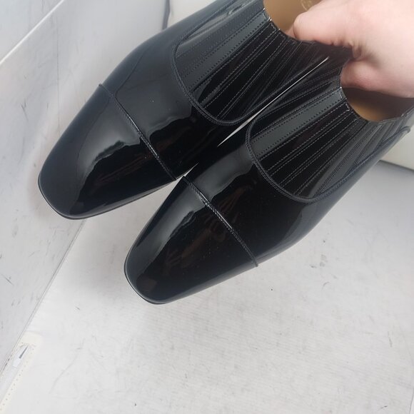 Christian Louboutin Greg on MENS Flat Patent Leather Shoe main image 7